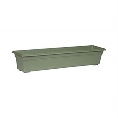 Novelty Countryside Flower Box, 30 Inch, Sage. View a larger version of this product image.