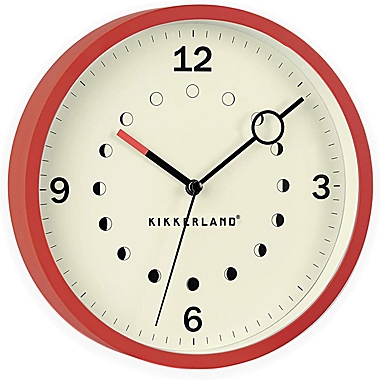 Kikkerland Lunaris Clock | Bed Bath & Beyond