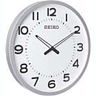 Alternate image 0 for Seiko 20" Ultra-Modern Silver-Tone Framed Wall Clock
