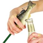 Alternate image 2 for G.E.I. Fish BBQ Grill Fork with Bottle Opener - 18" Stainless Steel Grilling Tool