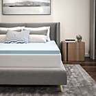 Alternate image 0 for Flash Furniture Capri Comfortable Sleep 2 inch Cool Gel Memory Foam Mattress Topper - Full