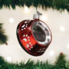 Alternate image 2 for Old World Christmas 32285 Glass Blown Dog Bowl Ornament