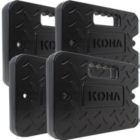 Alternate image 0 for Kona XL 4 lb. Black Ice Pack for Coolers - Extreme Long Lasting (-5C) Gel, Just Add Water Before First Use - Refreezable, Reusable (4 Pack)