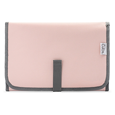 Baby Portable Changing Pad, Diaper Bag, Travel Mat Station by Comfy Cubs (Pink Blush, Compact). View a larger version of this product image.