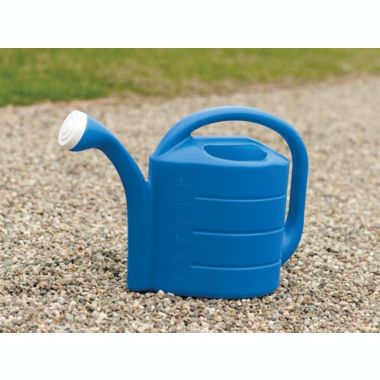Novelty 30409 2 Gallon Deluxe Watering Can, Bright Blue. View a larger version of this product image.