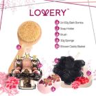 Alternate image 2 for Lovery Home Spa Gift Basket Set - Bath & Shower Caddy -  Luxury Fresh Peony - 11pc