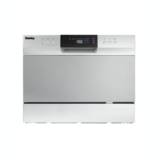 Danby DDW631SDB 6 Place Setting Countertop Dishwasher in Silver