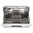 Alternate image 2 for Danby DDW631SDB 6 Place Setting Countertop Dishwasher in Silver