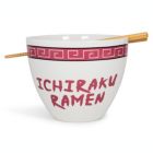 Alternate image 0 for Naruto "Ichiraku Ramen" Japanese Ceramic Dish Set   16-Ounce Ramen Bowl and Chopsticks Set