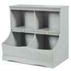 Alternate image 0 for Slickblue Kids Floor Cabinet Multi-Functional Bookcase -Gray