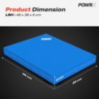 Alternate image 3 for POWRX Foam Balance Pad For Stability Training, Yoga, And Physical Therapy Non-Slip