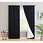 Alternate image 0 for THD Grant 100% Full Complete Blackout Heavy Thermal Insulated Energy Saving Heat/Cold Blocking Curtain Drapery Panels for Bedroom & Living Room - Set of 2