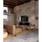 Alternate image 3 for ELE Light & Decor Luna 1-Light Brown Pendant Design Pendant Light with Rattan Shade