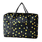 Alternate image 0 for Kitcheniva  Black Lemon 1 pack Foldable Travel Luggage Carry-on Shoulder Duffle Bag