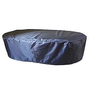 Summerset Shield Gold Sun 2-Layer Polyester Fabric Outdoor Bed Cover - 70x98", Charcoal Grey. View a larger version of this product image.