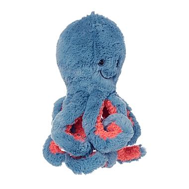Manhattan Toy Dusty Blue Octopus 12" Ocean Sea Life Stuffed Animal Toy. View a larger version of this product image.