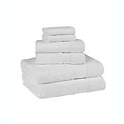 Classic Turkish Towels Genuine Cotton Soft Absorbent Luxury Madison 8 Piece Set With 2 Bath Towels, 2 Hand Towels, 2 Washcloths, and 2 Bath Mats