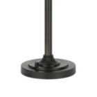 Alternate image 1 for Saltaro Sherpi 37 Inch Metal Table Lamp, 3 Hanging Rattan Shades, Bronze Black- Saltoro Sherpi