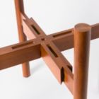 Alternate image 3 for Kanso Designs Adjustable Plant Stand - Dark Brown, Mid Century Modern Dark Brown Wooden Plant Stand, Extendable Planter Stand, 8" to 12" Plant Pot Stand Active