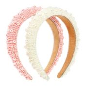 Details about   T&J Designs Rhynestone Handmade Headbands Set of 2 