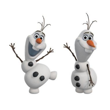 Roommates Decor Frozen Olaf the Snow Man Wall Decals. View a larger version of this product image.