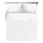 Alternate image 1 for Saturday Park Dark Grey Hearts Sheet Set