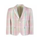 Alternate image 0 for Ralph Lauren Big Boy's Classic Fit Plaid Sport Coat Pink Size 18 R
