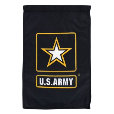 Annin Army Logo Garden Flag 12" x 18" Nylon. View a larger version of this product image.
