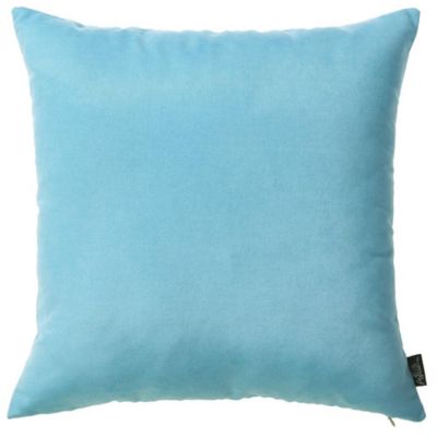 18-inch Pillow Perfect Indoor Maggie Mae Aqua Throw Pillow Multicolored 
