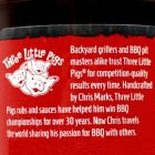 Alternate image 2 for Three Little Pigs Touch of Cherry BBQ Sauce Sweet Smoky Hickory 21.4 Oz Bottle