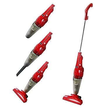 Impress GoVac 2-in-1 Upright-Handheld Vacuum Cleaner- Red. View a larger version of this product image.