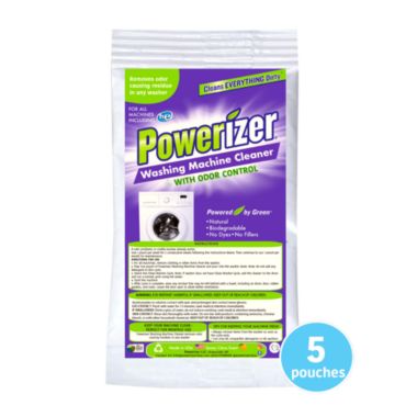 Powerizer Washing Machine Cleaner with Odor Control, 5 Pack- Cleans Front Load and Top Load Washers including HE. View a larger version of this product image.