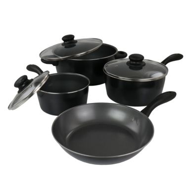 Gibson Home Armada 7 Piece Carbon Steel Cookware Set. View a larger version of this product image.