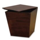 Alternate image 0 for Winsome Wood Mesa Storage Cube Antique Walnut End Table