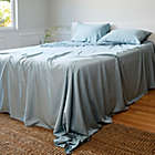 Alternate image 3 for BedVoyage Luxury 100% viscose from Bamboo Bed Sheet Set, Queen - Sky