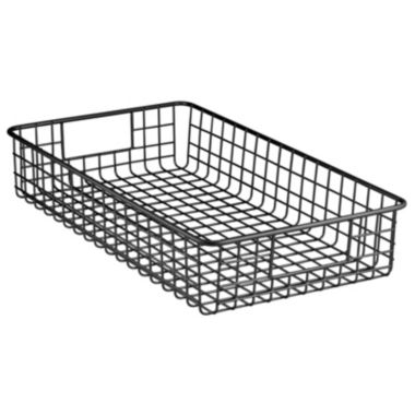mDesign Metal Wire Food Organizer Storage Bins with Handles. View a larger version of this product image.