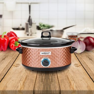 Select 7 Quart Slow Cooker in Copper. View a larger version of this product image.