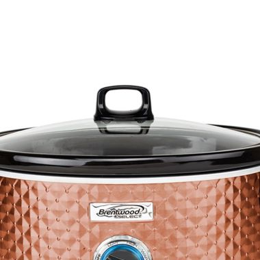 Select 7 Quart Slow Cooker in Copper. View a larger version of this product image.