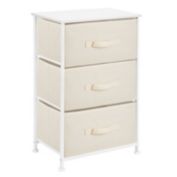 mDesign Vertical Dresser Storage Tower with 3 Drawers