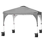 Alternate image 0 for Costway-CA 10 Feet x 10 Feet Outdoor Pop-up Camping Canopy Tent with Roller Bag-Gray
