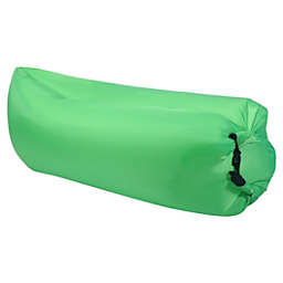 Slickblue Outdoor Portable Lazy Inflatable Sleeping Camping Bed-Green