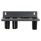 Alternate image 1 for Saloniture Wall Mount Hair Iron & Blow Dryer Holder - Salon Appliance Rack