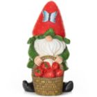 Alternate image 0 for VP Home Strawberry Gnome Solar Powered LED Outdoor Decor Garden
