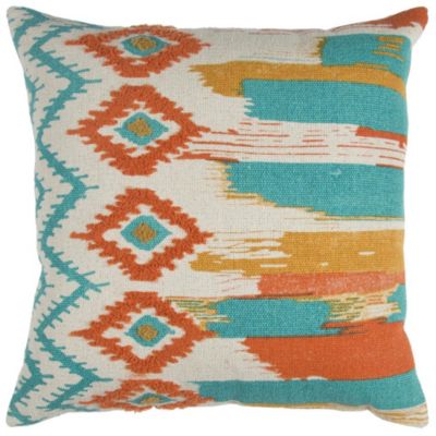 Rizzy Home 20" x 20" Pillow Cover - T12942 - Natural/Multi