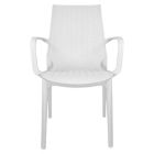 Alternate image 2 for LeisureMod Kent Outdoor Dining Arm Chair
