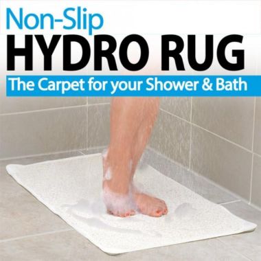 Ideaworks Non-Slip Hydro Rug - For Shower or Bath (29.5 x 17.25). View a larger version of this product image.