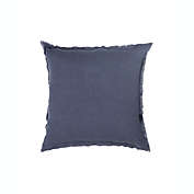 Navy Blue Linen Pillow