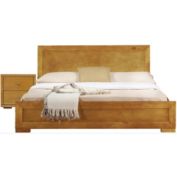 Camden Isle Trent 2-Piece Oak Full Bedroom Set
