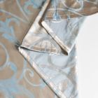 Alternate image 3 for Dolce Mela Home Decorative Damask Jacquard, Grommet, Semi-Blackout curtain Panel, Tall 60 x 100 Inches