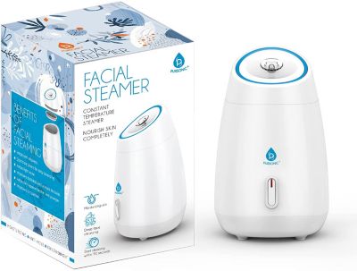 Pursonic Facial Steamer, Face Steamer for Facial Deep Cleaning, Tighten Skin, Daily Hydration for Maximum Serum Absorption, Nourish Skin Completely